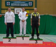 Reichlich Medaillen f�r die 1848er auf der LM Bogen Halle 2010