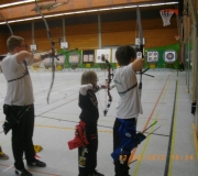 Turnier Stade als Generalprobe f�r die DM Bogen Halle 2012