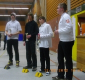 Turnier Stade als Generalprobe f�r die DM Bogen Halle 2012