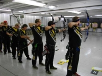 Erste Meisterschaft im Sportjahr 2014 - Vereinsmeisterschaft Bogen Halle